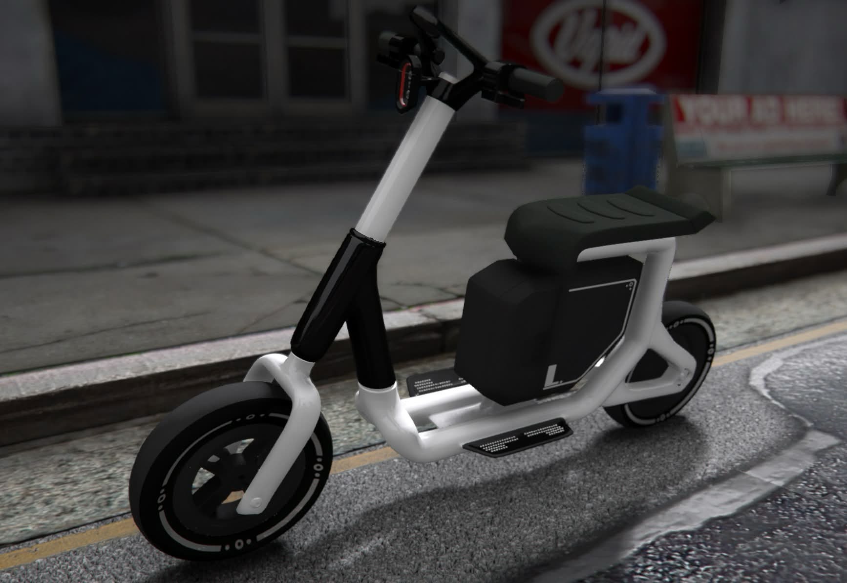 Trottinette White